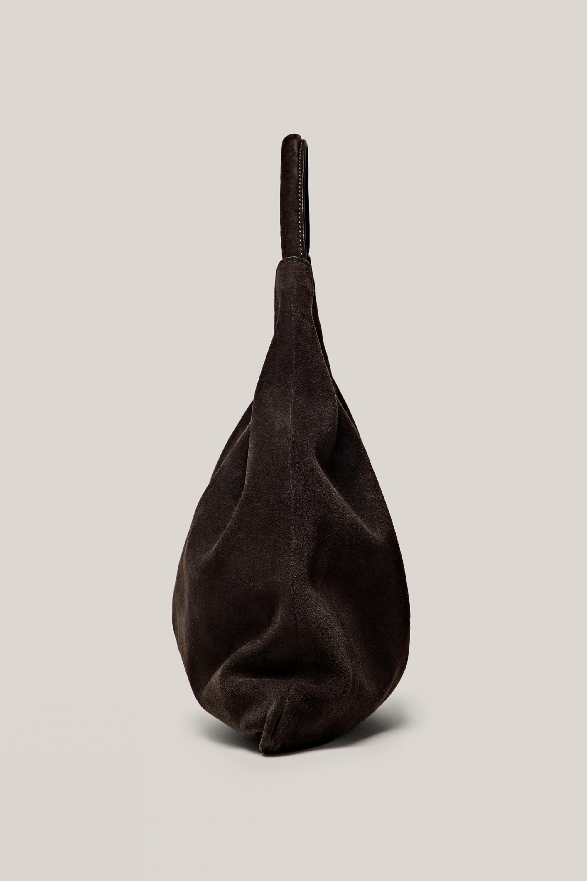 Medium split leather shopper bag - LIMITED EDITION